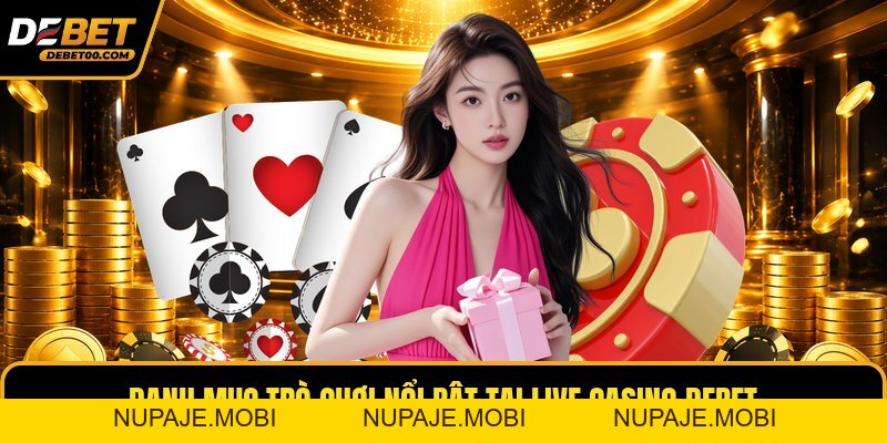 Live casino Debet - Sòng Bạc Trực Tuyến Chuẩn Macao